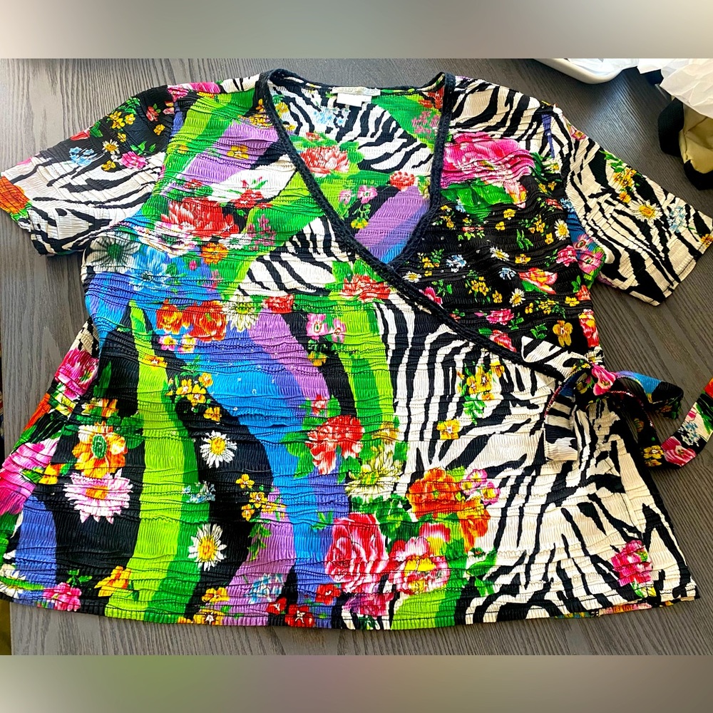 Alberto Kamali Wrap Top